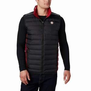 Columbia Chalecos Collegiate Lake 22™ Reversible Hombre Negros/Rojos (203ZNHQWS)